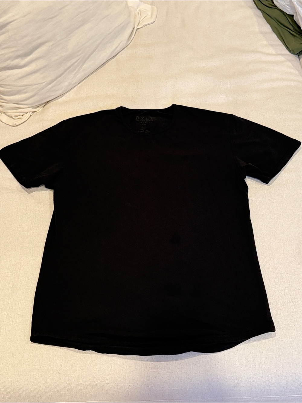 BYLT Basics Black Short Sleeve Crew Neck Tee
